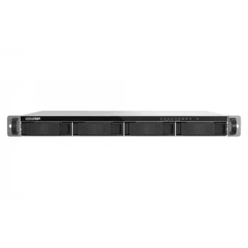 Serveur NAS rackable 1U QNAP TS-H665U-RP – Intel Atom C5125 8 cœurs, 8 Go DDR4 ECC, 6x SATA 6 Gbit/s + 2x SATA 2,5 pouces, 2x 2,5GbE, double alimentation redondante