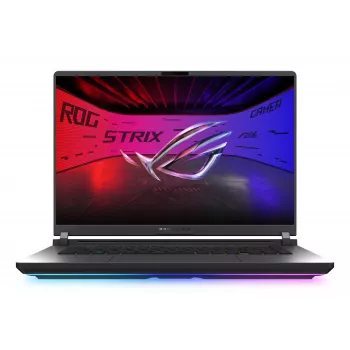 Ordinateur portable gaming ASUS ROG Strix G16 G615LW-TS279W, 16 pouces WQXGA IPS 300 Hz, Intel Core Ultra 9 290HX Plus, 64 Go DDR5, 2 To SSD, GeForce RTX 5080 16 Go, Windows 11 Home, clavier QWERTZ allemand