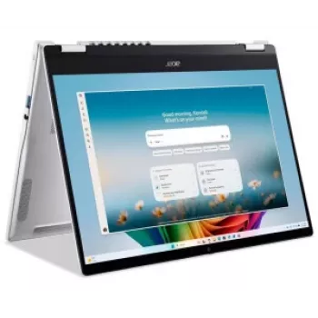 Ordinateur portable 2-en-1 Acer Swift Spin 14 AI SFSP14-I51T-59E2, 14 pouces WUXGA IPS tactile 120 Hz, Intel Core Ultra 5 325, 16 Go DDR5, 512 Go SSD, Windows 11 Home, clavier QWERTZ allemand