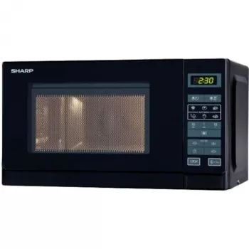 Sharp R-242(BK)W micro-ondes solo - 20 litres - 800 W - noir