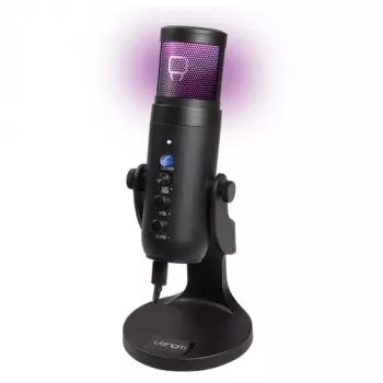 Venom VS2868 microphone de streaming LED - noir