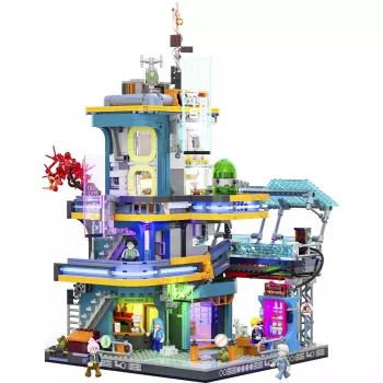 LUMIBRICKS Cyberpunk Neoncity - Apartment puzzle 1000 pièces