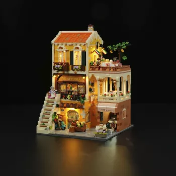 LUMIBRICKS restaurant italien de style maison de campagne