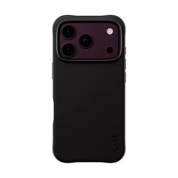 Coque Samba PanzerGlass CARE pour iPhone 17 Pro / 18 Pro noire MagSafe