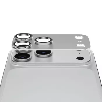 Protecteur d'objectif de caméra PanzerGlass Fender pour iPhone 18 Pro Max - Argent