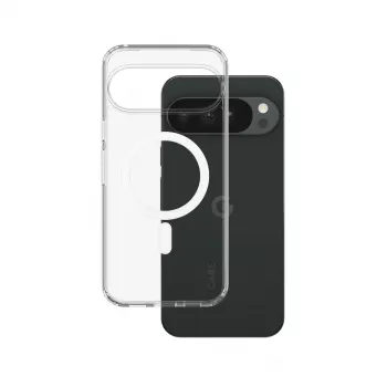 Coque PanzerGlass Care by Urban Combat avec chargement sans fil Qi pour Google Pixel 11 Pro XL - Transparente/Blanche