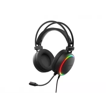 Casque gaming USB Genesis Neon 614 RGB avec micro, noir