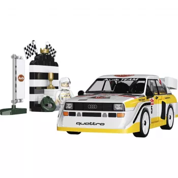 Ensemble de briques COBI Audi Sport quattro S1 E2 Rally Legend (1985) échelle 1:35