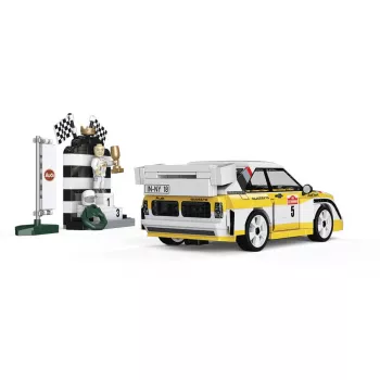 Ensemble de briques COBI Audi Sport quattro S1 E2 Rally Legend (1985) échelle 1:35