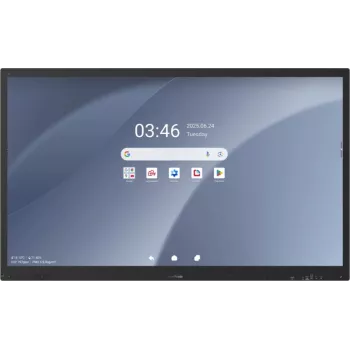 Écran plat interactif ViewSonic ViewBoard IFP6563-1C 65 pouces 4K UHD avec Android 13, tactile IR 40 points, Wi-Fi 6, USB-C 65W, 8 Go RAM, 128 Go de stockage