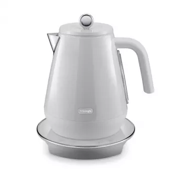 Bouilloire De'Longhi Eclettica SpecialTea KBY2011 1,7 L 2 kW, blanche