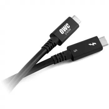 NewerTech OWC Thunderbolt 5 / USB-C Cable (Black, 2m)
