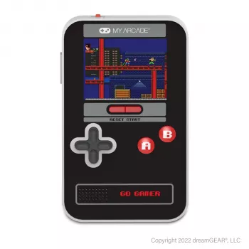 Console de jeu portable dreamGear My Arcade Go Gamer Classic 300 en 1, noire