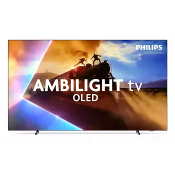 TV OLED Android Philips 65OLED801/12 65 inch 4K UHD avec Ambilight 3 côtés, HDR10+, Dolby Vision, 120 Hz, son 50 W 2.1 canaux