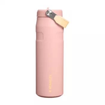 Stanley IceFlow bouteille à paille rabattable 2.0 710 ml rose pêche