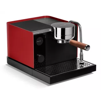 Machine à espresso à porte-filtre Fellow Espresso Series 1, rouge cerise