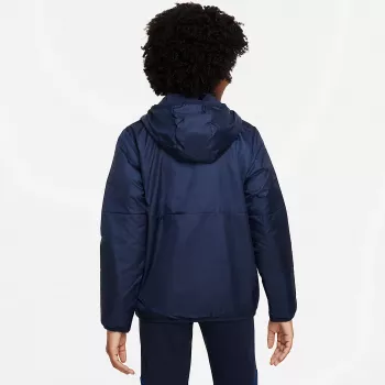 Veste d'hiver Nike Therma Repel Park pour enfant, navy/blanc, taille S