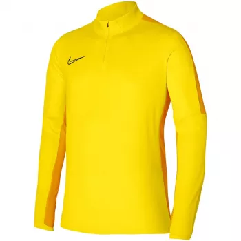 Sweat d'entraînement de football à manches courtes Dri-FIT Academy 23 homme Nike Opti Yellow/Black taille L DR1352-719
