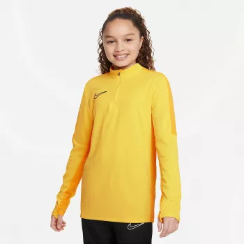 Sweat d'entraînement de football Dri-FIT Academy 23 enfant Nike - Opti Yellow/Black - junior XL