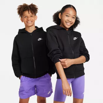 Sweat à capuche Nike Sportswear Club Fleece pour enfant noir FD3004-010 taille S