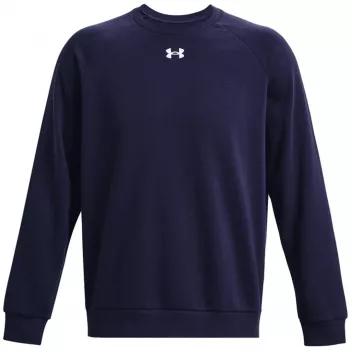 Under Armour sweat-shirt col rond homme Rival Fleece Midnight Navy taille S