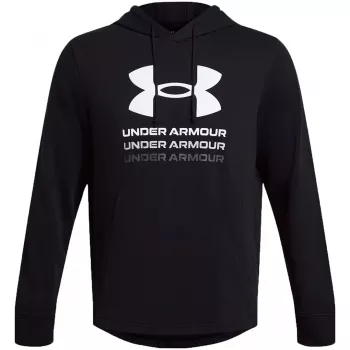 Sweat à capuche Under Armour UA Rival Terry Graphic noir 1386047 001