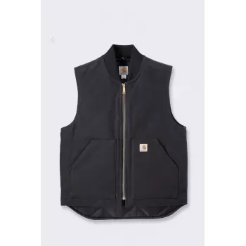 Gilet isolant Carhartt V01 Firm Duck noir