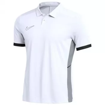 Nike Dri-FIT Academy 25 polo manches courtes homme blanc FZ9759-100 taille M