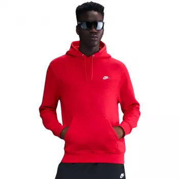 Sweat col rond Nike Club Fleece pour homme University Red
