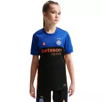Maillot de football Nike Inter Milan 2025/2026 Stadium édition spéciale enfant noir/bleu (taille M)