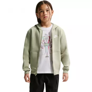 Sweat à capuche enfant Nike Sportswear Club Fleece Barely Green L