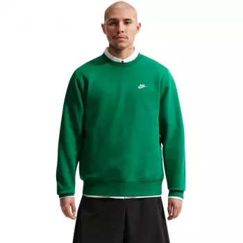 Sweat col rond homme Nike Club Fleece vert L