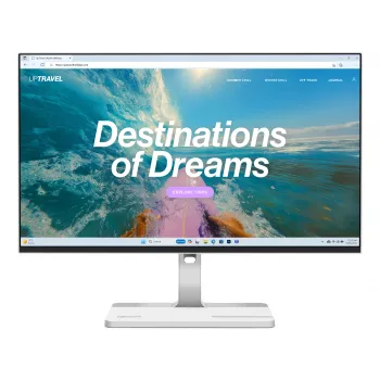Écran Lenovo L24D-4C 23,8 pouces Full HD IPS avec HDMI, DisplayPort, VGA, AMD FreeSync, inclinaison, fixation VESA, TÜV Low Blue Light