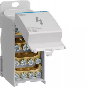 Borne de distribution fermée unipolaire Hager KJ02CN 160A