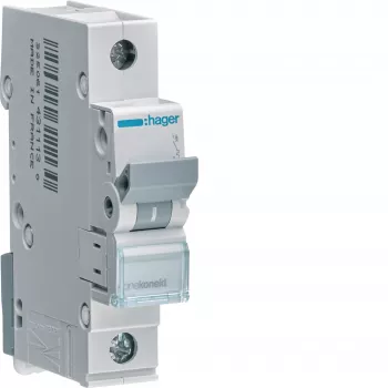 Disjoncteur unipolaire Hager MBN132E 32A 6kA courbe B