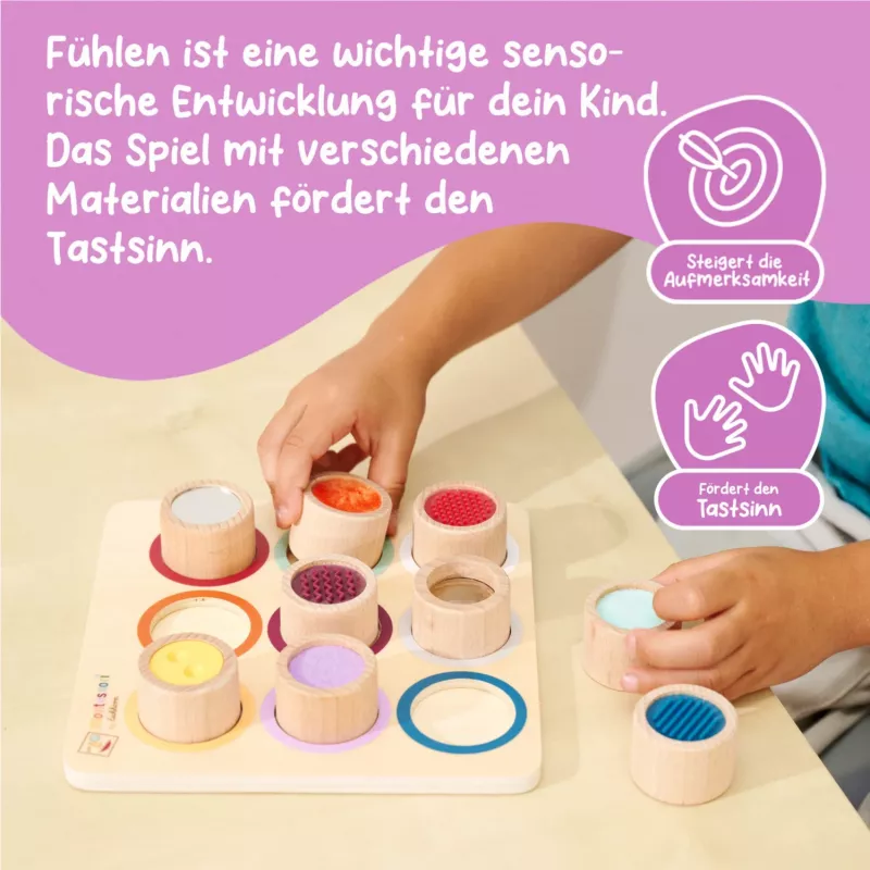 Tableau sensoriel Montessori Eichhorn