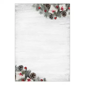 Papier à lettres de Noël SIGEL DP416 motif Noël scandinave DIN A4 90 g/m² 100 feuilles