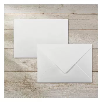 Enveloppes en papier blanches Sigel DU701 C6, lot de 24, autocollantes, 80 g/m², compatibles laser et jet d'encre