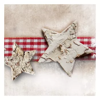 Sigel DU049 enveloppe de Noël DIN long (DL, 110 x 220 mm), Winter Chalet, brun/rouge, 90 g/m²