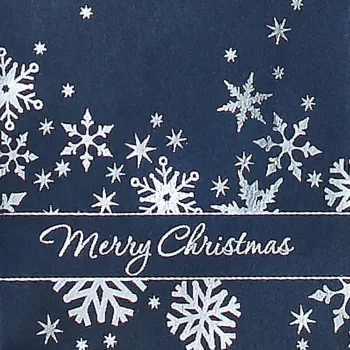 SIGEL GT110 Ensemble de sacs cadeaux flocons de neige argentés, lot de 3, papier couché, poignées en cordon textile blanc, brillance métallisée, pour Noël et l'hiver, 230 x 180 x 100 mm