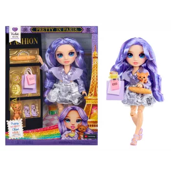 MGA Rainbow High Pretty in Paris poupée mannequin - Violet Willow
