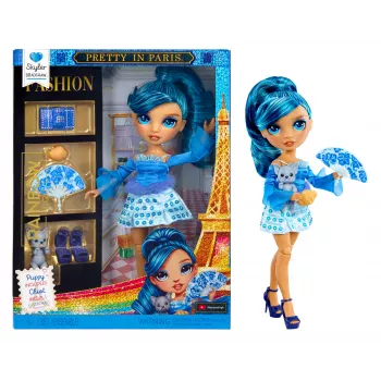MGA ENTERTAINMENT Rainbow High Pretty in Paris poupée mannequin – Skyler