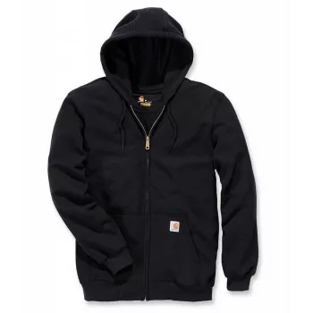 Sweat à capuche zippé Carhartt Midweight noir