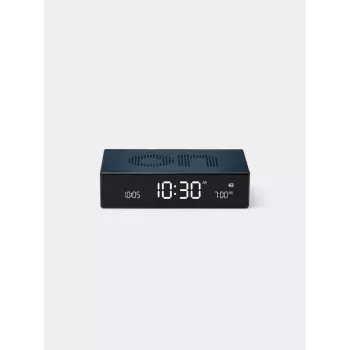 Réveil double face Flip Premium Lexon bleu LR152B