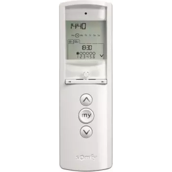 Somfy Telis 6 Chronis RTS Pure télécommande multicanal, blanc