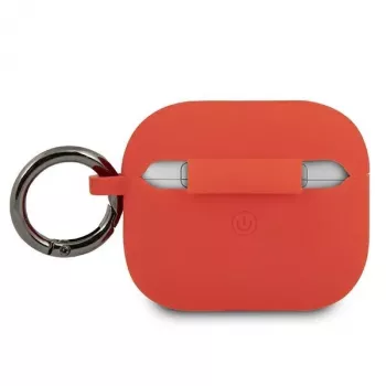 Ferrari FEA3SILRE Silicone Case for Apple AirPods 3rd Generation, Red