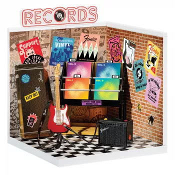 Kit de création miniature MGA's Miniverse - Real Music Record Shop