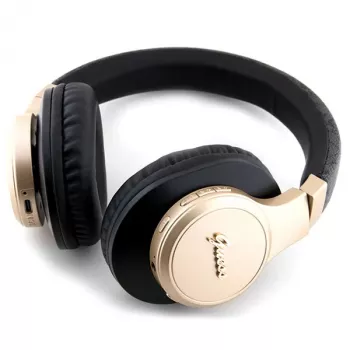 GUESS GUBH604GEMK casque Bluetooth circum-aural noir 4G Script