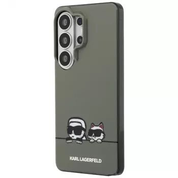 Coque MagSafe IML Peekaboo Karl & Choupette Karl Lagerfeld pour Samsung Galaxy S26 Ultra verte