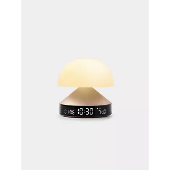 Lexon Mina Sunrise Réveil avec lumière de réveil, or